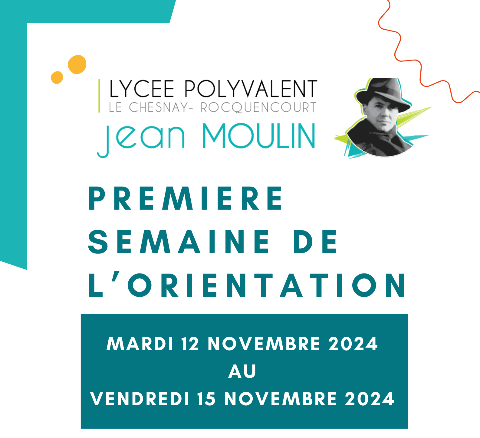 12/11-15/11 : Semaine de l’orientation au Lycée Jean Moulin